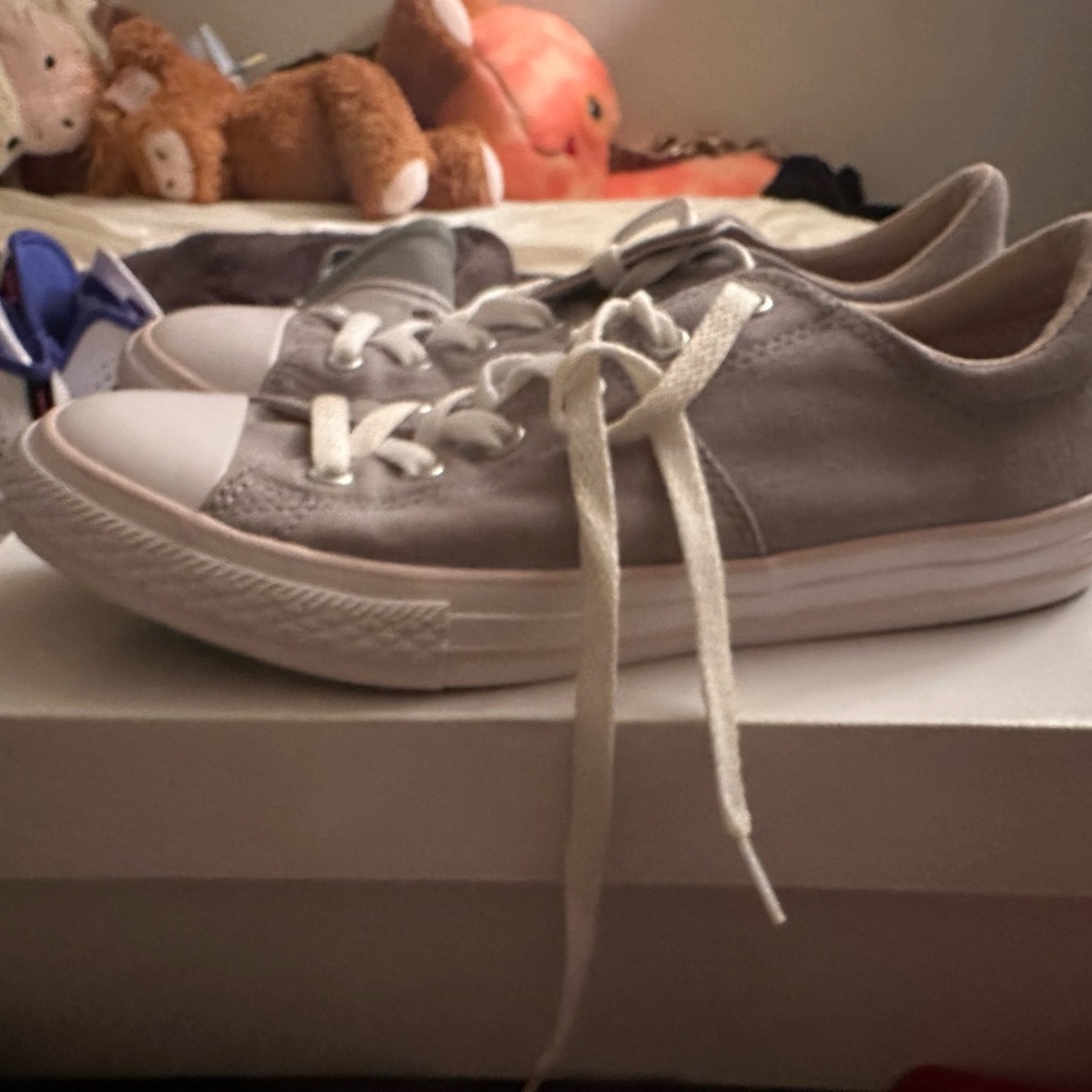 Converse Light Gray Sneakers